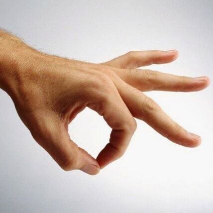 Jelqing başparmak ve işaret parmağıyla yapılır.